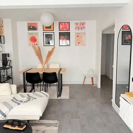 Privée Dans Un Cosy Et Lumineux Séjour chez l'habitant *